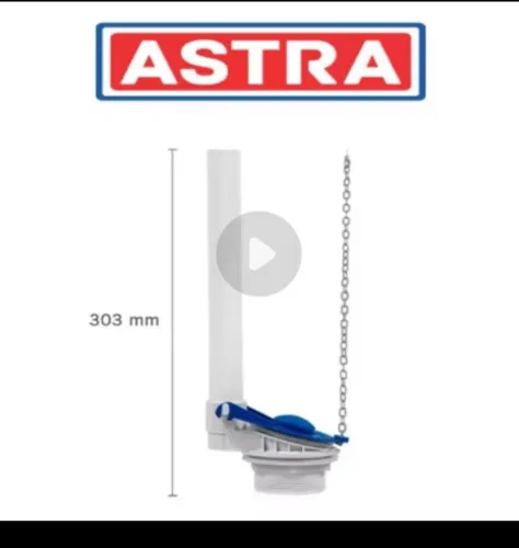 02 unidades Acionamento descarga astra externo KS303 Externo novo
