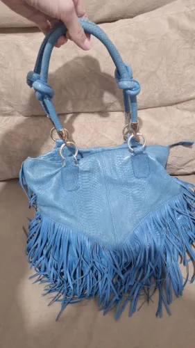 Bolsa couro média