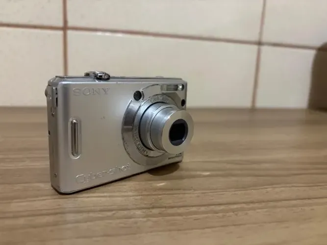 Camera Sony Cybershot Dsc W35 Digital  Prata