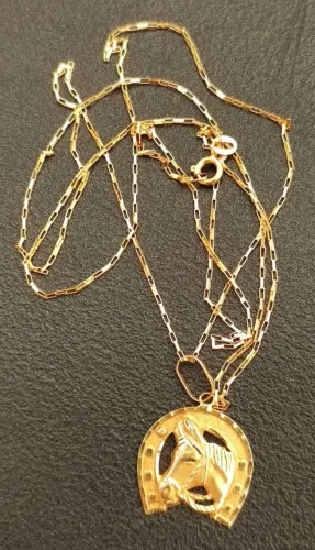 Lindo cordão de ouro