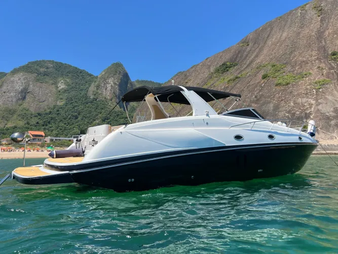 Vendo lancha coral full 43 pés impecável