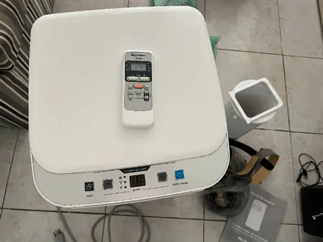 Ar-condicionado portátil Springer Midea 12.000 BTU - 110V (Completo)
