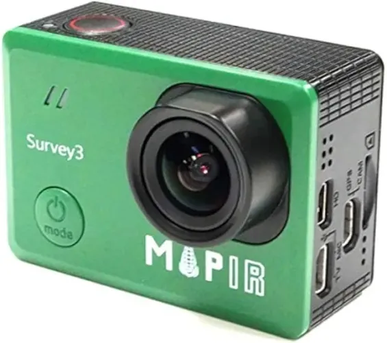 Câmera MAPIR Survey3 - Mapeamento Aéreo | 12MP | GPS | Wi-Fi | PWM