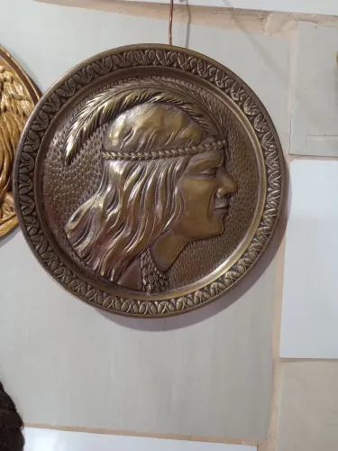 Medalhão de bronze