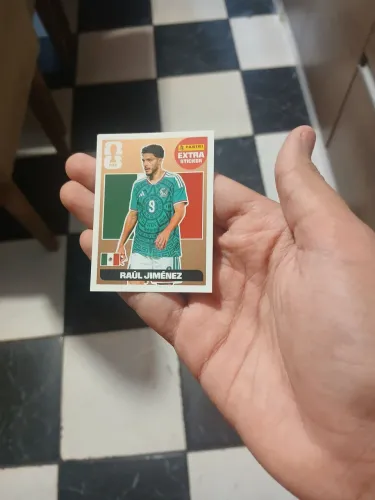 Figurinha Extra Bronze Raúl Jimenez