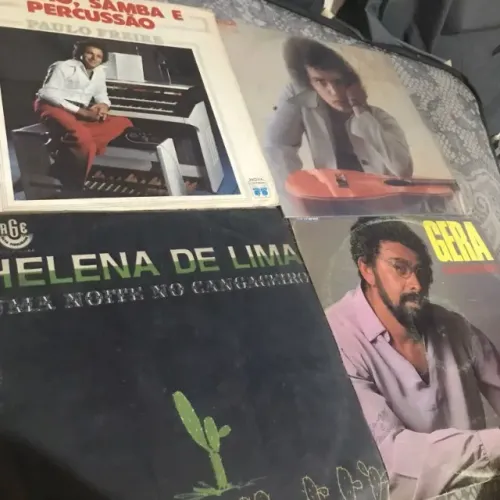 lote 4 disco de vinil samba mpb bossa