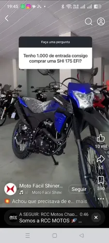 SHI EFI 175ss Shineray