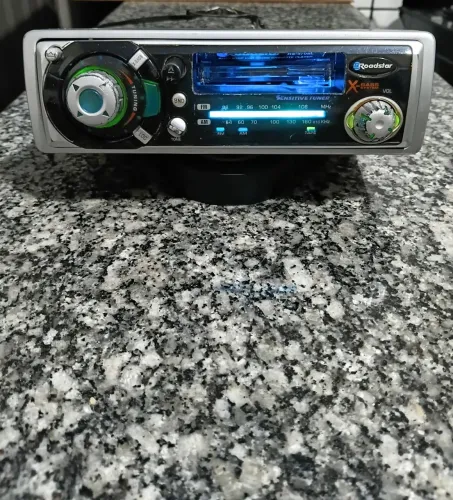 RARIDADE! Roadstar RS-670SL Restaurado - FM/AM + Toca-Fitas 100% Funcionando
