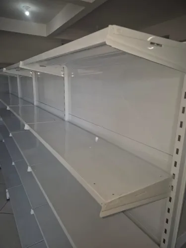 Gôndola Centro Continuação Branca 160X90