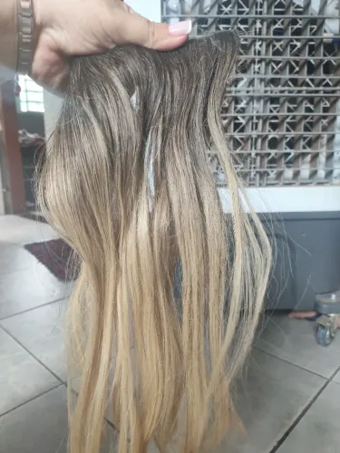 Cabelo Humano Loiro do Sul,Ombre hair.