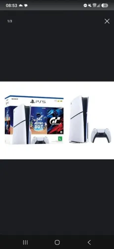 Vendo Ps5 slim disk nunca usado