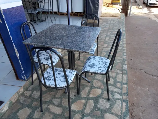 Mega Promoção de Conjunto de Mesa 4 cadeiras Nova Com Entrega e Montagem Gratis!!