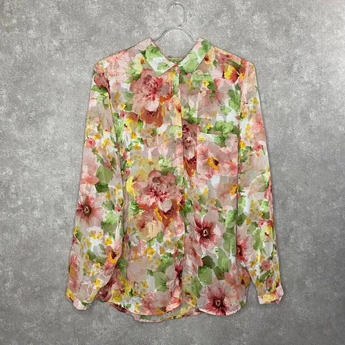 Camisa Gregory Florida de Crepe Tamanho 44