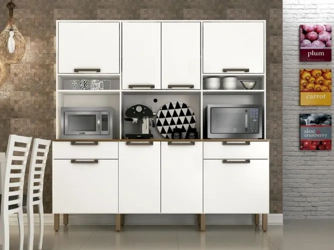 Cozinha Ímola Branco Até 12x - Frete Grátis