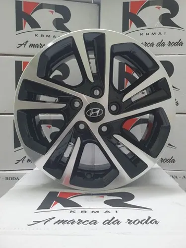Roda aro 17 krmai grafite com diamantado hyundai Creta jogo 5x114 novo