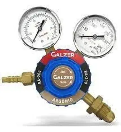 Regulador De Pressão Para Cilindro De Argônio RA-200 - Galzer