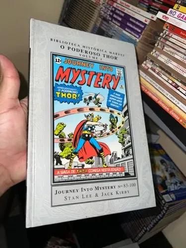 Biblioteca histórica marvel o poderoso Thor