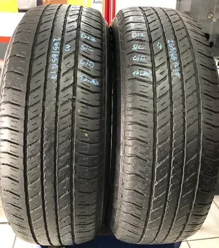 Kit 02 Pneus 265/65r17 Bridgestone Dueler H/t 684ii *usados* 3/4
