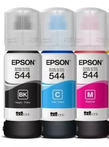 Refil Tinta Epson T544120 / T544220 / T544320 