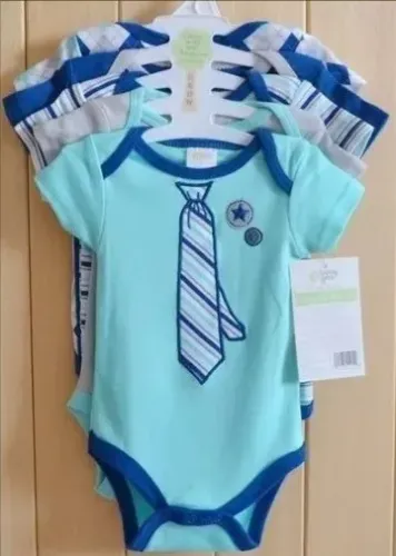 Kit 5 Bodys Importados - Menino