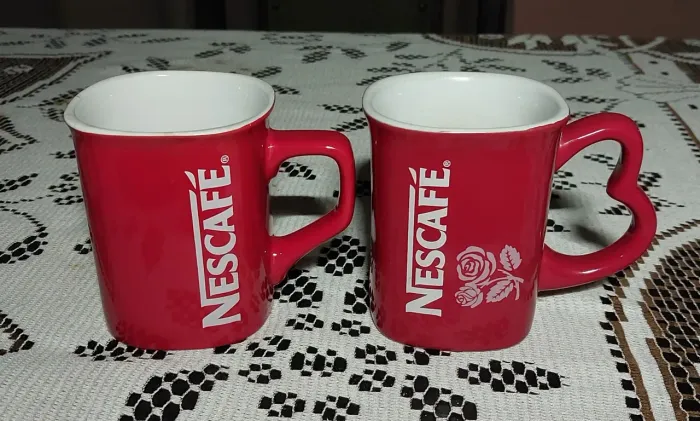 Xícaras canecas Nescafé porcelana
