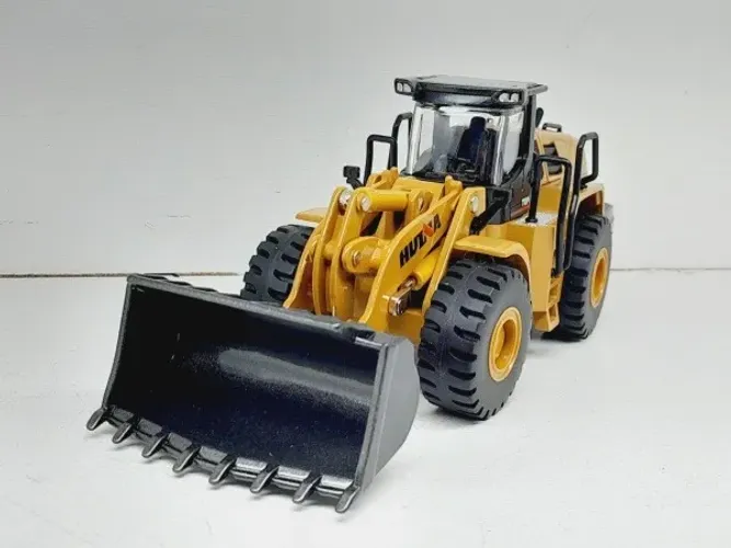 Carregador Com Concha Bulldozer Hui Na Toys 1/50 (caixa)