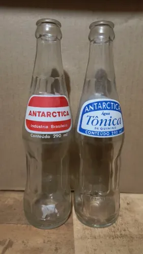 Garrafas Antigas de Antarctica - Tônica