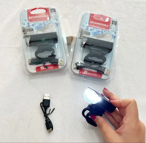 Luz de Bicicleta Recarregável - 300 Lumens - Raypal