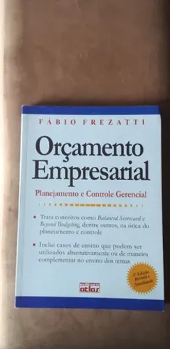 Livro - Orçamento Empresarial - Fábio Frezatti (autor)