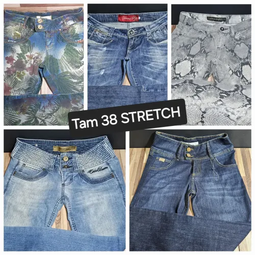 Calças Femininas Diversas Marcas Tam 38