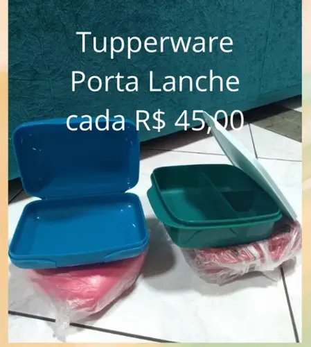 Tupperware Porta Lanches