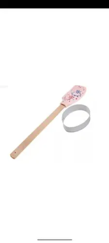 Kit espátula coelho da páscoa + cortador