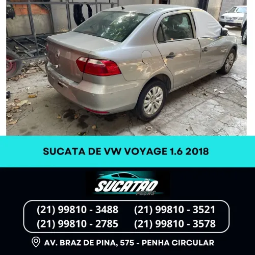 Para choque traseiro voyage G7