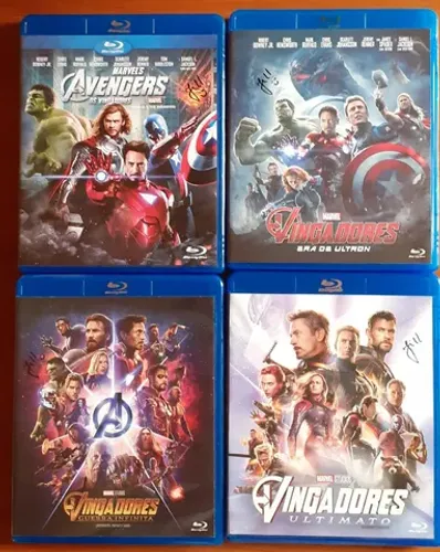 Blu-Ray Coleção Os Vingadores - Original - Marvel