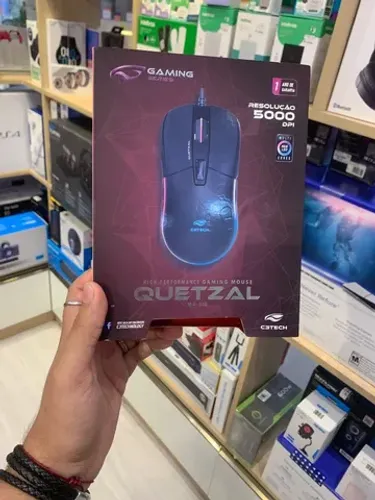 Mouse Gamer C3Tech Quetzal - Novo Lacrado - Parcelamos Sem Juros