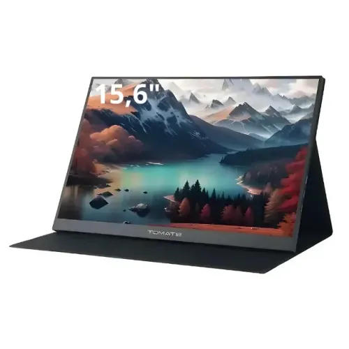 Monitor Portátil Touchscreen Tomate MTM-1560T 15.6" Full HD Novo Lacrado