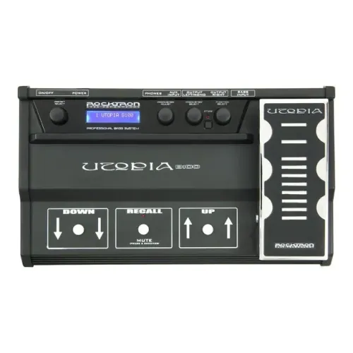 Pedaleira Rocktron utopia B 100 multi-effects Baixo.