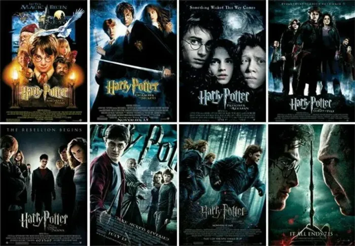 coleção dvds harry potter