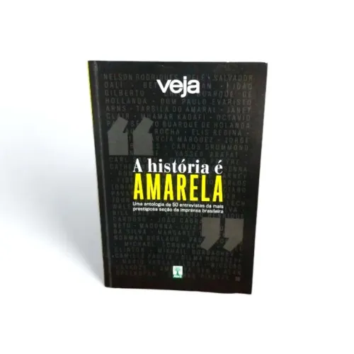 Livro: A História é Amarela - Coleção Veja