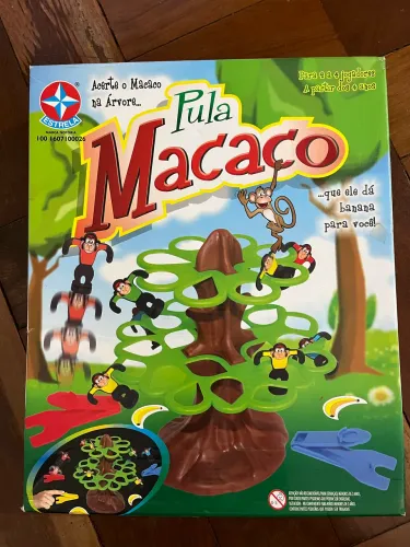 Jogo pula macaco semi novo 