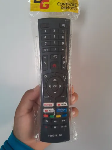 Controle de TV multilaser