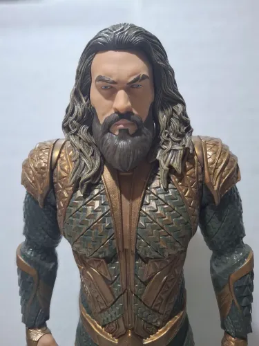 Action figure Aquaman liga da justiça 50cm da Mimo