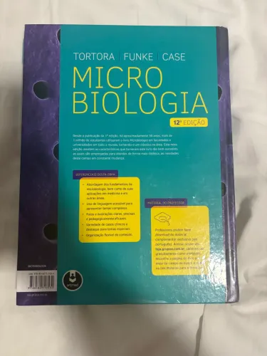 Livro microbiologia Tortora 12ª edição
