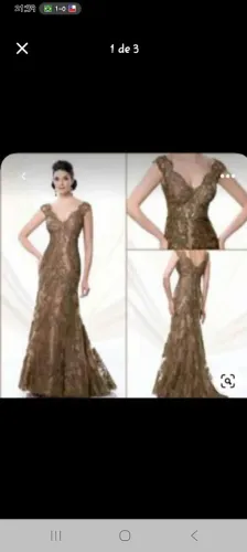 Vestido  de festa  para mãe da noiva