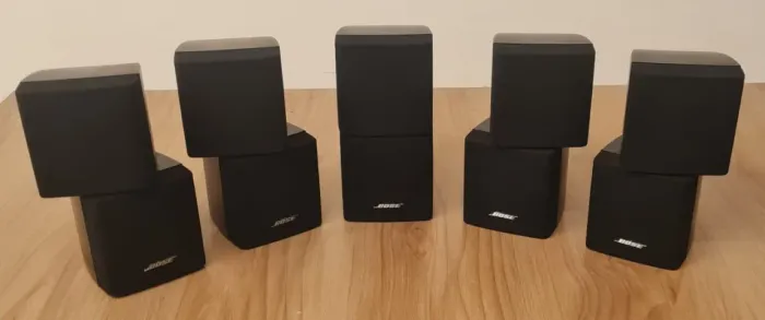 FEIRÃO BOTA FORA Kit 5 Caixas Bose Double Cube para Home Theater 