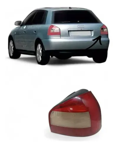 Lanterna Traseira Direita Audi A3 2001-2006 Original Usado Direito Vermelho