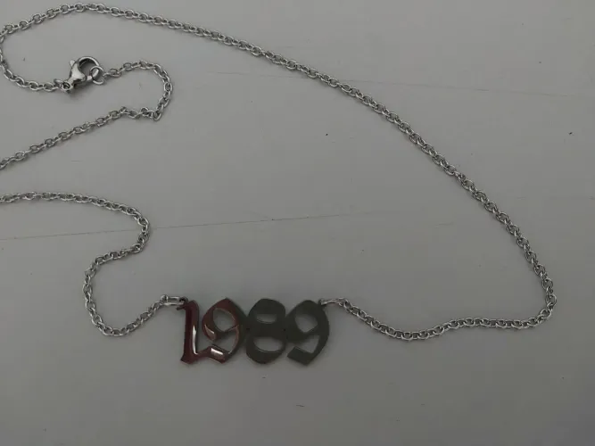 Cordão de aço pingente 1989