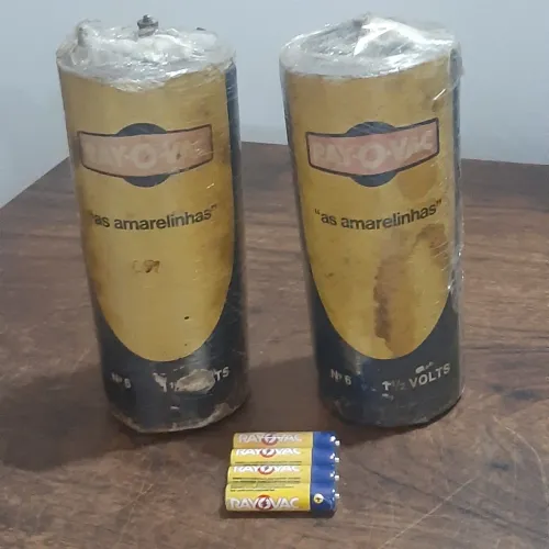 Pilhas Rayovac 'As Amarelinhas' - Grande