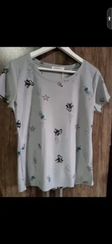 Camiseta Estampa Náutica as duas por