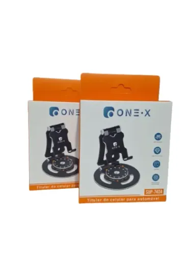 Suporte de celular de mesa de metal de 360° grau modelo: SUP- 7404- Onex